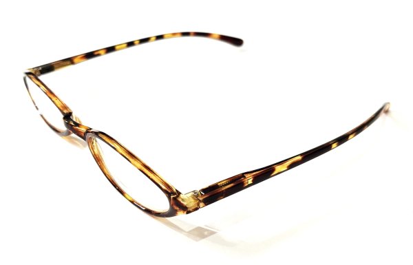 画像2: ハーフムーンN　べっ甲（同柄ケース付き） (2)