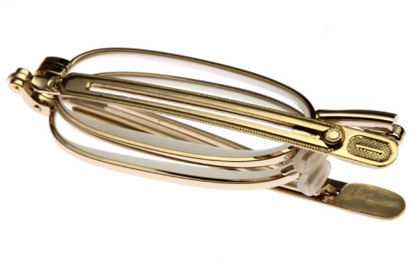 画像2: ミニフォールド 丸型 べっ甲 (2)