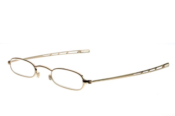 画像3: スレンダーアイズ 丸型 ゴールド(ペンさし無し) (3)